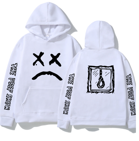 Hooded Streetwear Sweatshirt, Trendy Style