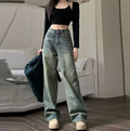 Retro Loose Straight-Leg Jeans