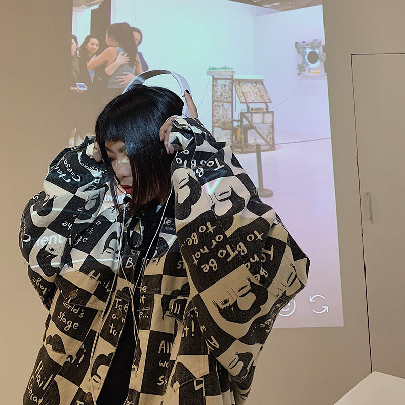 Unisex Streetwear Work Jacket for Couples