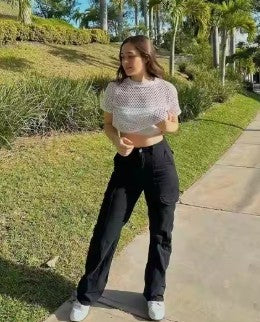 Women's Adjustable Cargo Pants – Streetwear Fit