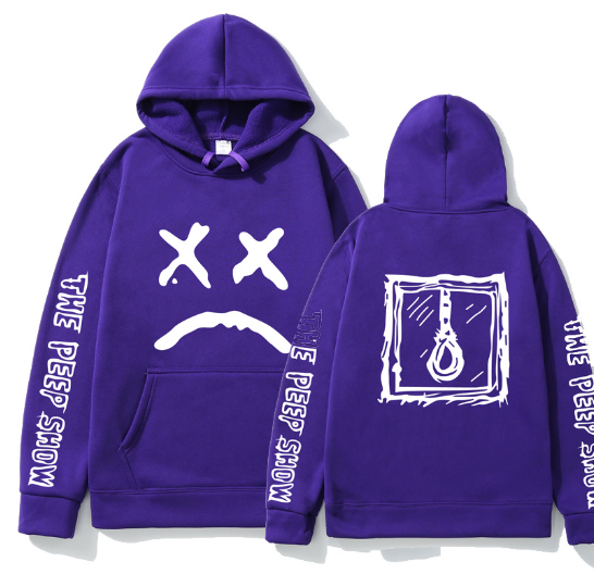 Hooded Streetwear Sweatshirt, Trendy Style