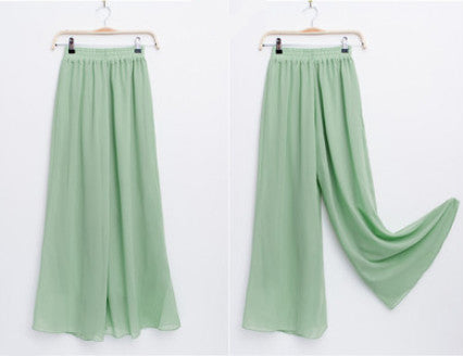 Chiffon Long Pants, Skirts, and Fashion Pants Skirts