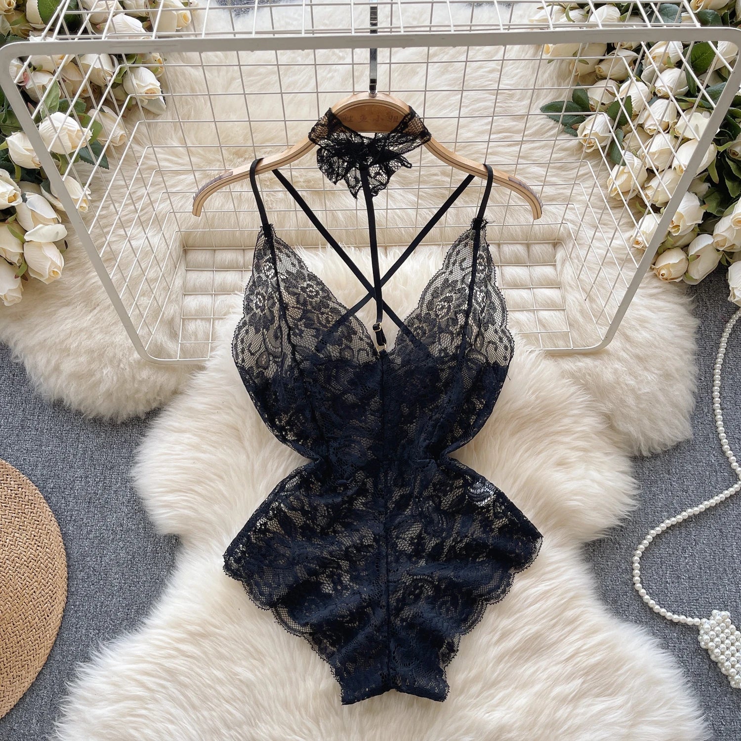 Sexy Japan Sleeveless Slim Fit Kimono Elegant Print Pajama V-Neck Irregular Short Dress Erotic Lingerie Women Hotsweet Nightgown