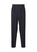 Miyake Fold Winter New Niche Design Casual Loose Thin Origami Straight Leg Dress Pants