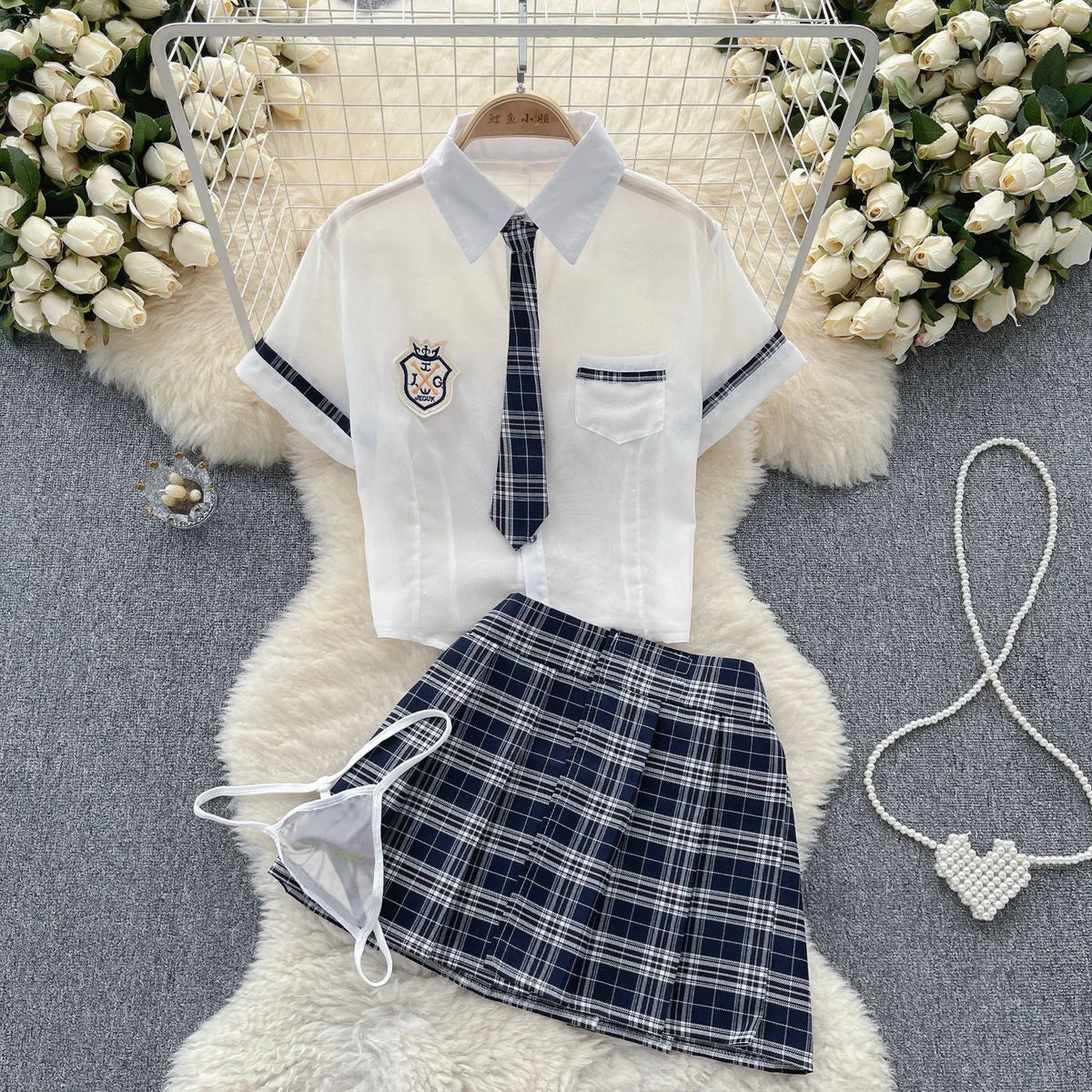 Sexy Japan Sleeveless Slim Fit Kimono Elegant Print Pajama V-Neck Irregular Short Dress Erotic Lingerie Women Hotsweet Nightgown