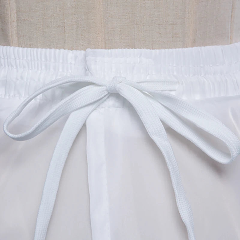 New Arrival 3 Hoop Ball Gown Petticoat Underskirt Wedding Bridal Dress Jupon Mariage Halka Rockabilly With Tulle