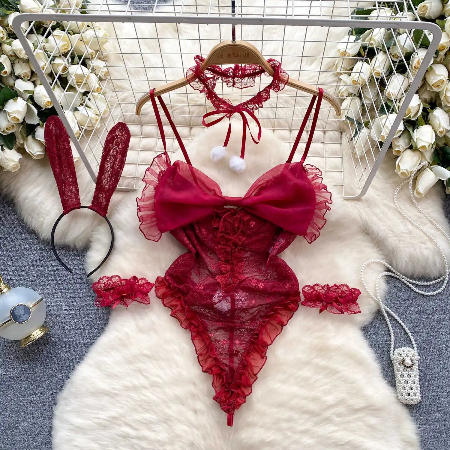 Sexy Japan Sleeveless Slim Fit Kimono Elegant Print Pajama V-Neck Irregular Short Dress Erotic Lingerie Women Hotsweet Nightgown