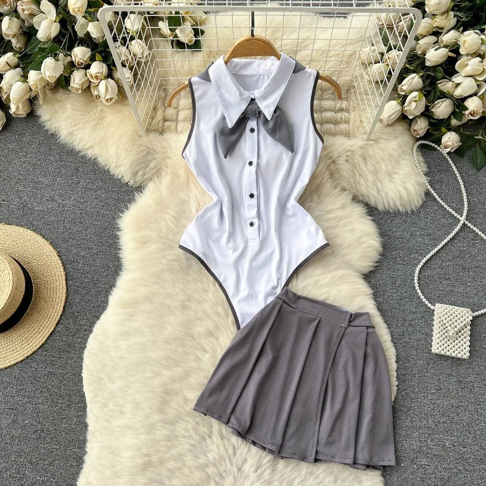 Sexy Japan Sleeveless Slim Fit Kimono Elegant Print Pajama V-Neck Irregular Short Dress Erotic Lingerie Women Hotsweet Nightgown