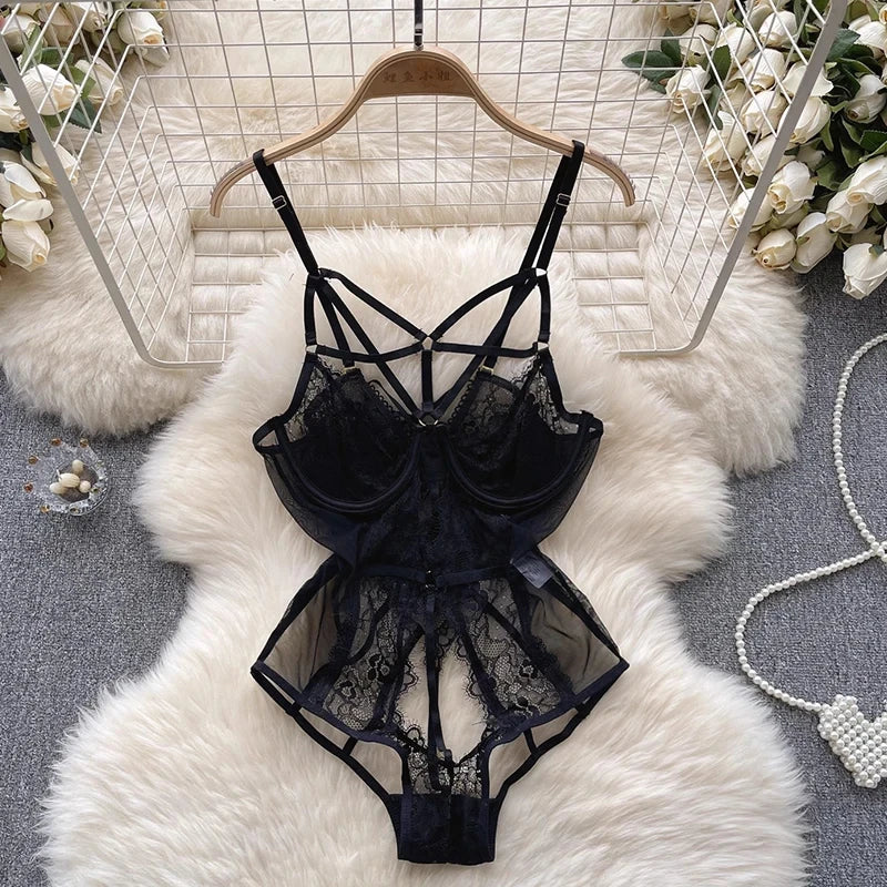 Sexy Japan Sleeveless Slim Fit Kimono Elegant Print Pajama V-Neck Irregular Short Dress Erotic Lingerie Women Hotsweet Nightgown