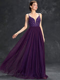 Mgiacy Halter V-neck three-dimensional embroidery color contrast wedding dress long evening gown ball dress party dress