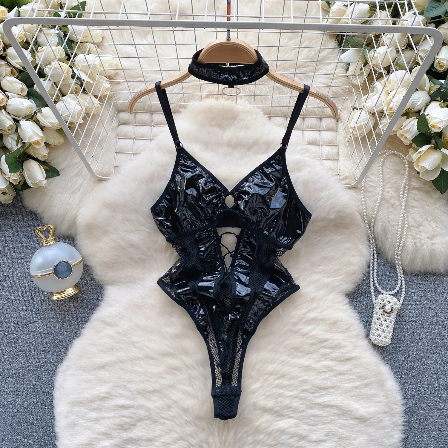 Sexy Japan Sleeveless Slim Fit Kimono Elegant Print Pajama V-Neck Irregular Short Dress Erotic Lingerie Women Hotsweet Nightgown