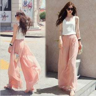 Chiffon Long Pants, Skirts, and Fashion Pants Skirts