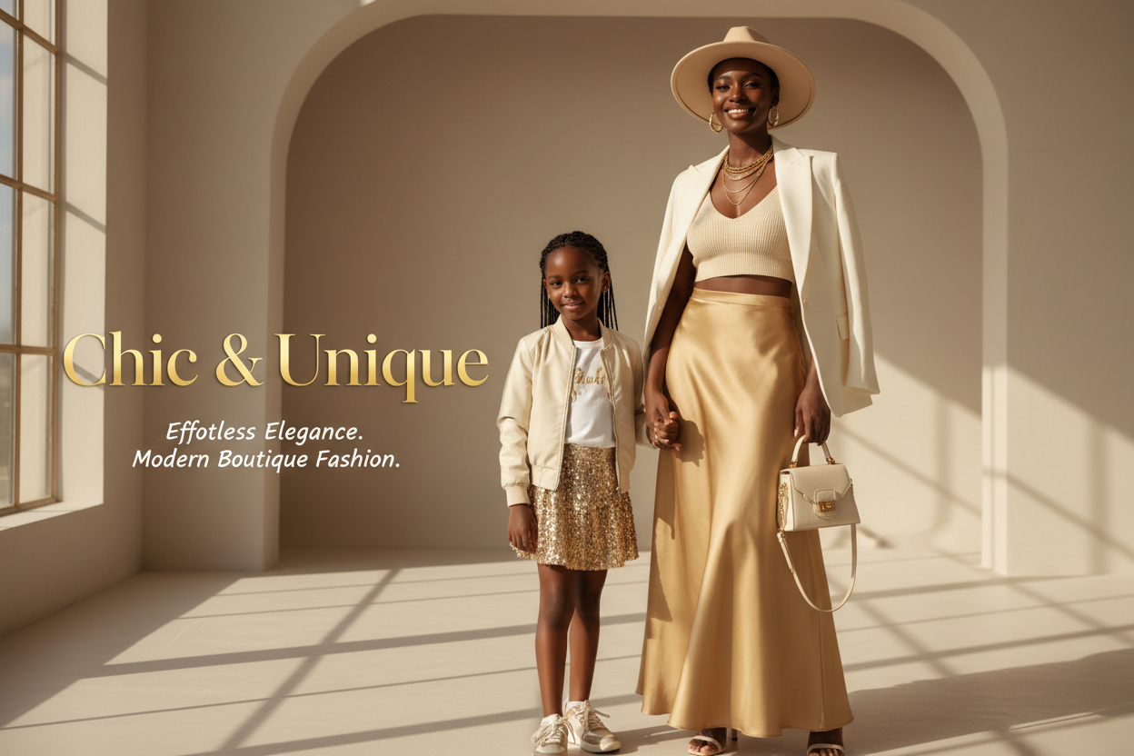 Chic & Unique Hero Banner