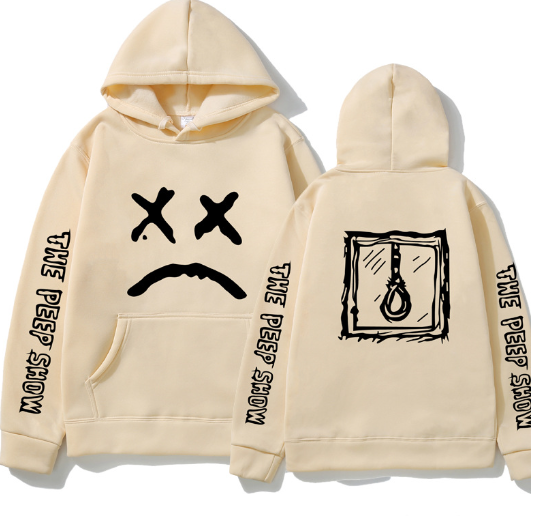 Hooded Streetwear Sweatshirt, Trendy Style