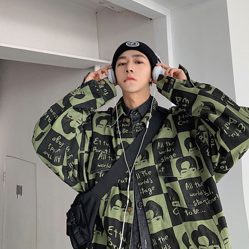 Unisex Streetwear Work Jacket for Couples